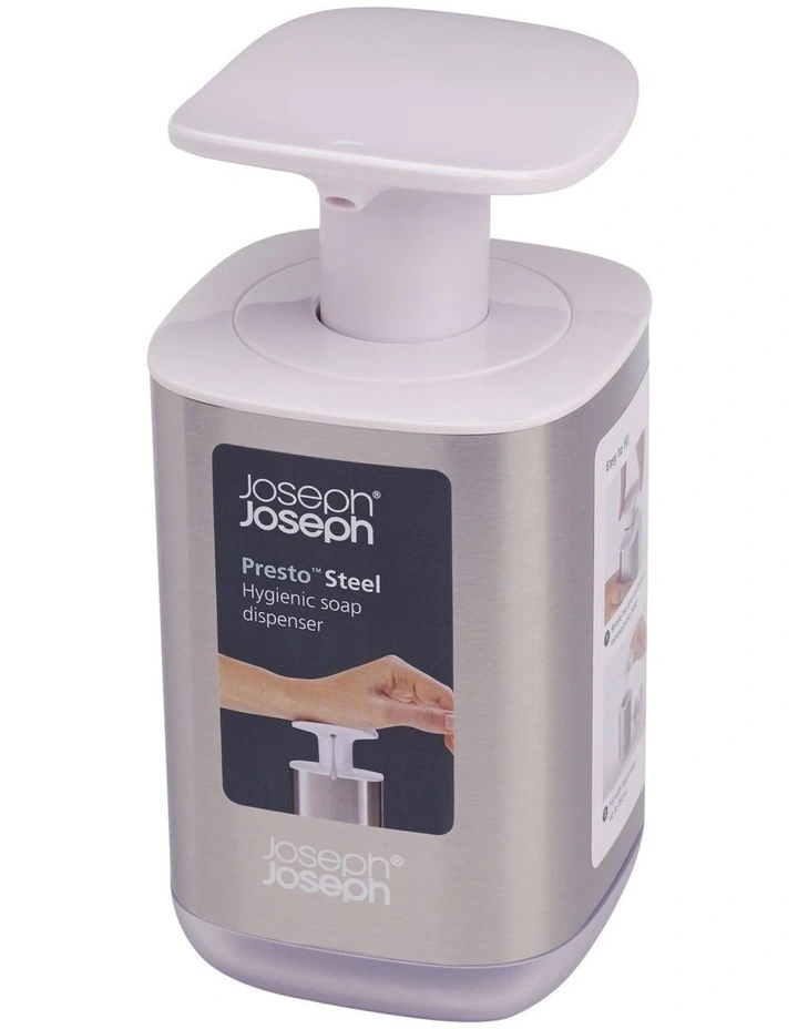 Presto Steel Soap Dispenser White image 2