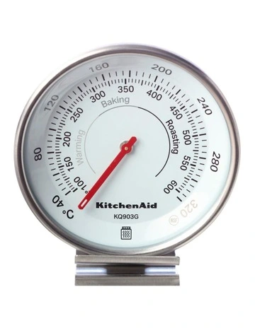 Dial Oven Thermometer in Black