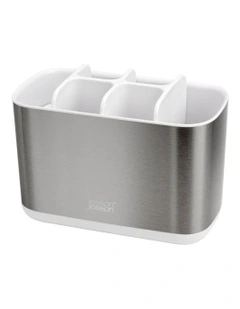 EasyStore Steel Large Toothbrush Caddy