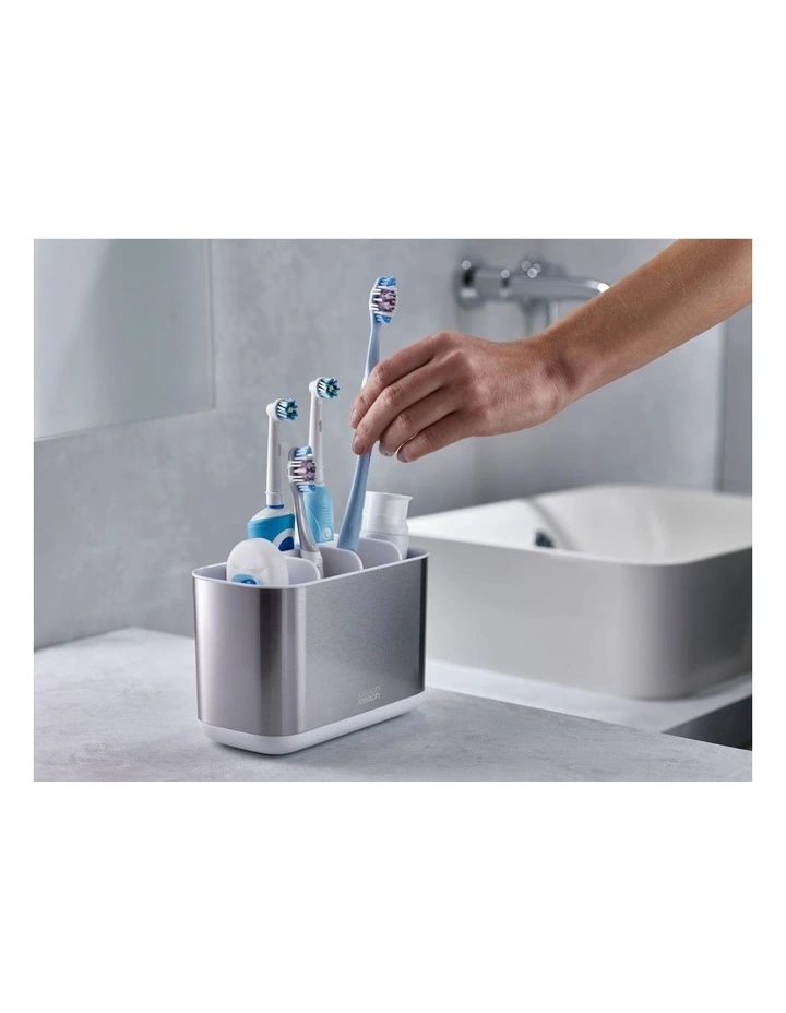 EasyStore Steel Large Toothbrush Caddy image 4