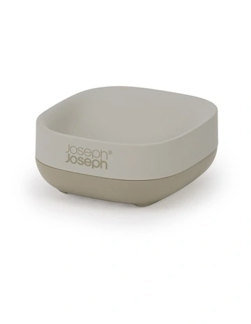 Slim Compact Soap Dish in Ecru