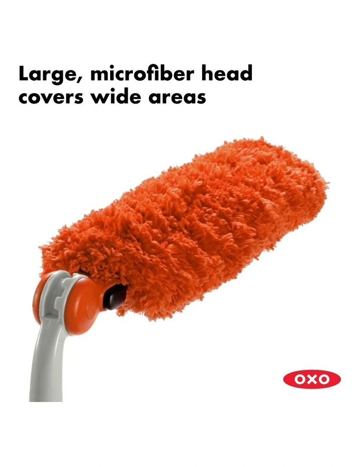 Microfiber Extendable Duster in Red image 3