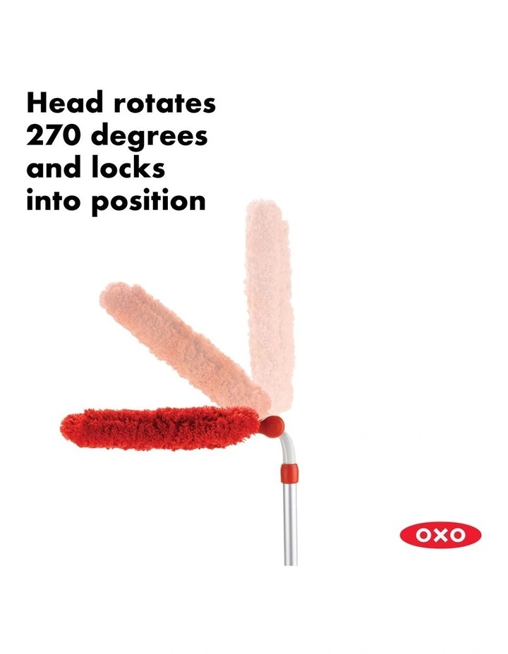 Microfiber Extendable Duster in Red image 6