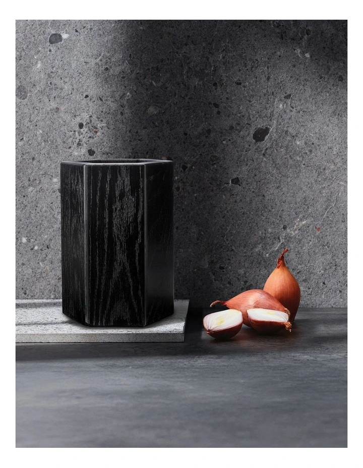 Pro Jet Black Magnetic Hexagonal Knife Block image 2