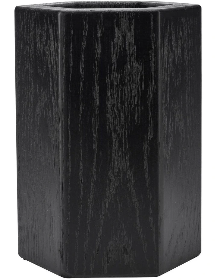 Pro Jet Black Magnetic Hexagonal Knife Block image 3