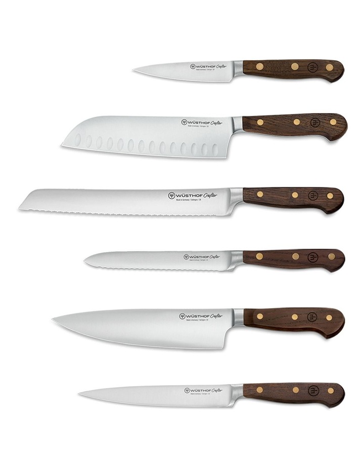 Wusthof Crafter Knife Block Set 7 Piece Myer