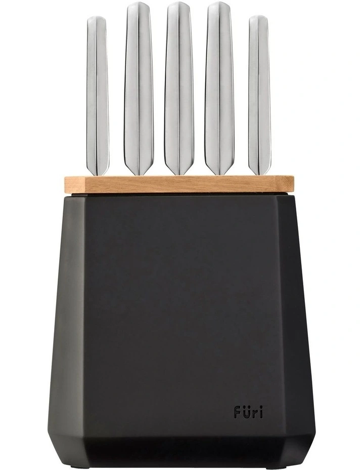 Stone Knife Block 6 Piece in Midnight image 1