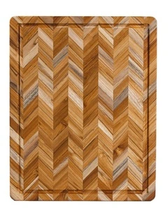 Herringbone Cutting Board Large
