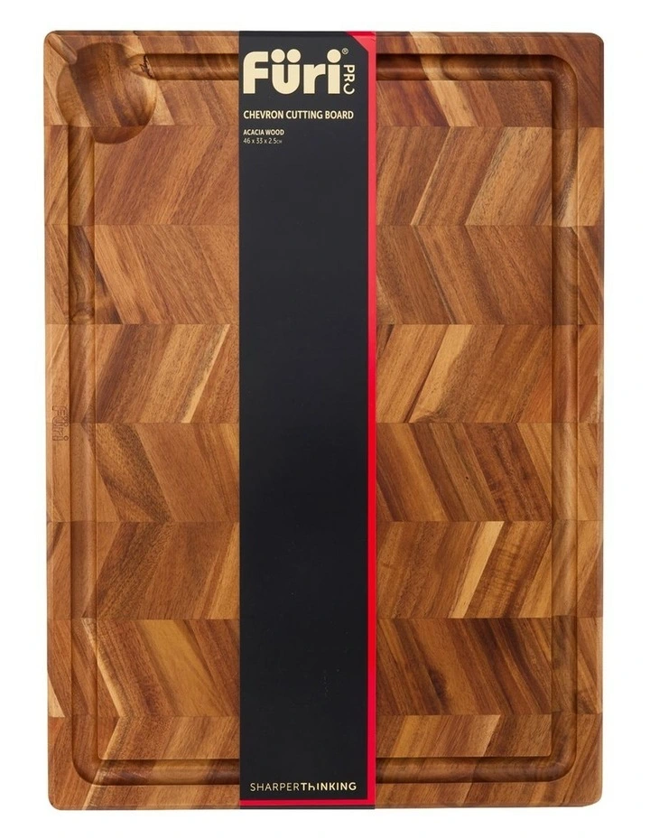 Chevron Cutting Board Large 46x33x2.5cm image 4