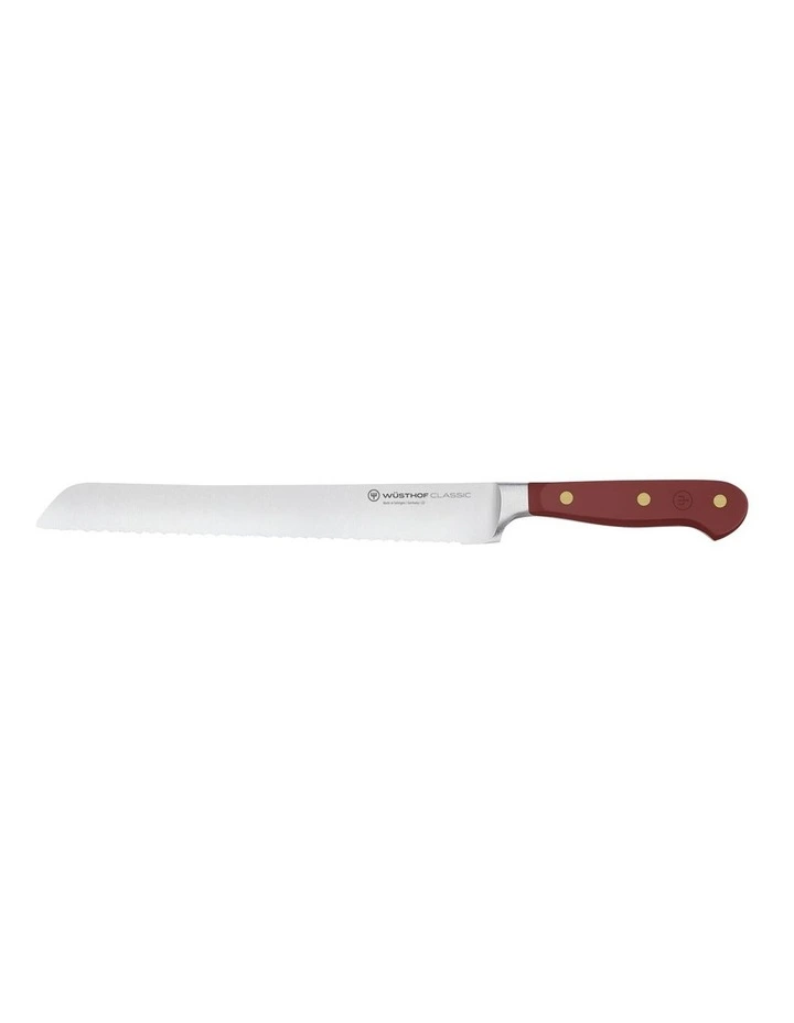 Double Serrated  Bread Knife 23cm in Sumac image 1