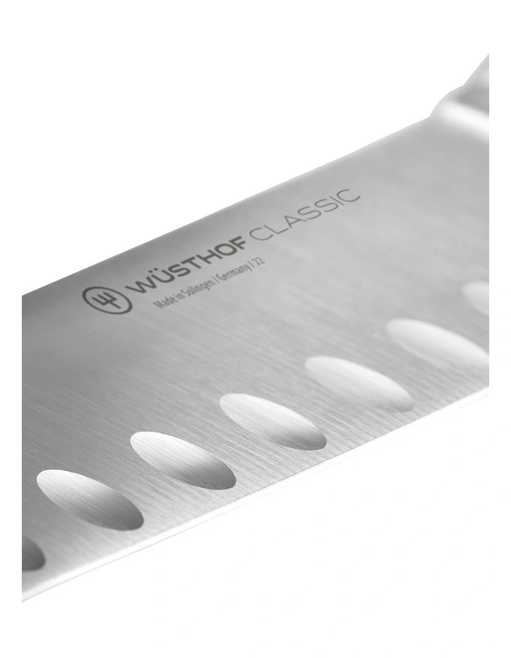 Santoku Knife 17cm in Coral Peach image 3