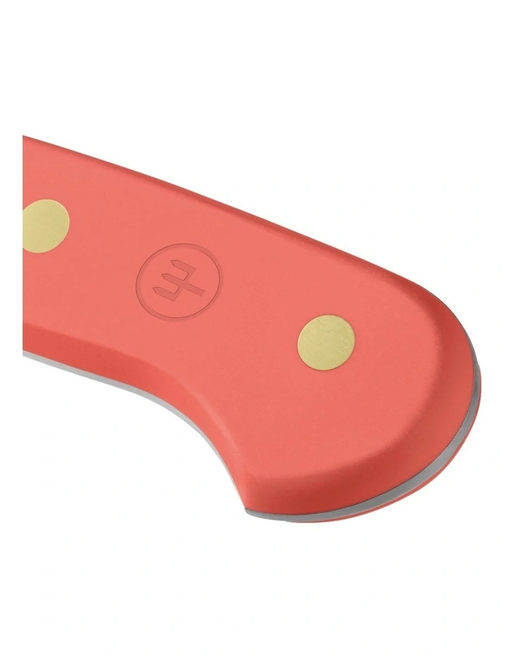 Santoku Knife 17cm in Coral Peach image 4