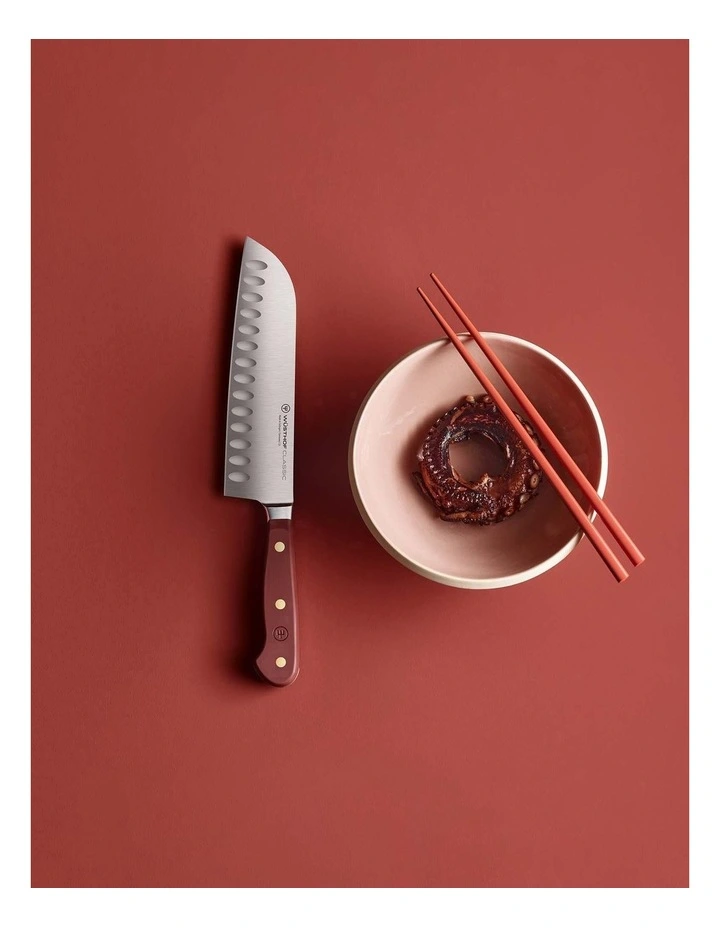 Santoku Knife 17cm in Sumac image 2