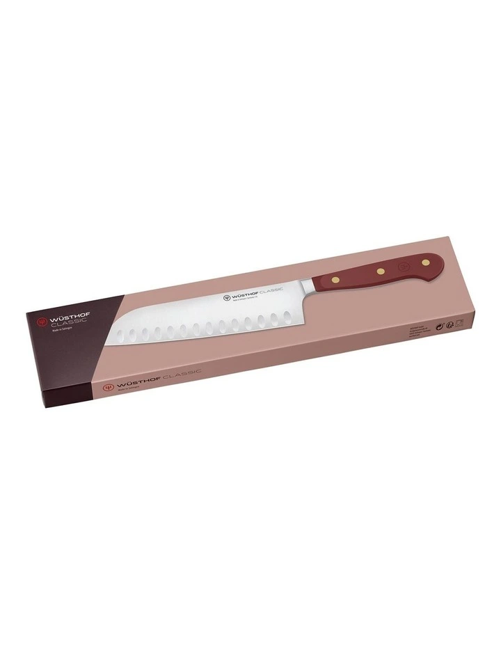 Santoku Knife 17cm in Sumac image 6