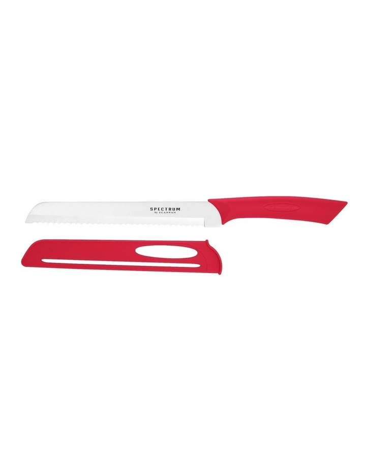 Bread Knife 20cm Red image 1