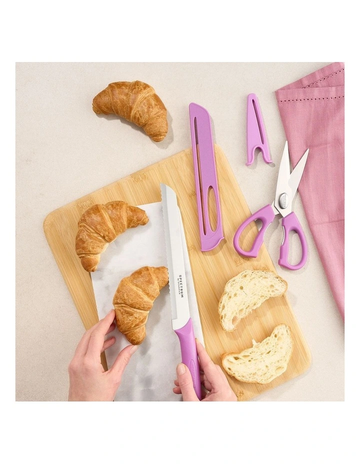 Bread Knife 20cm Dusty Lavendar image 2