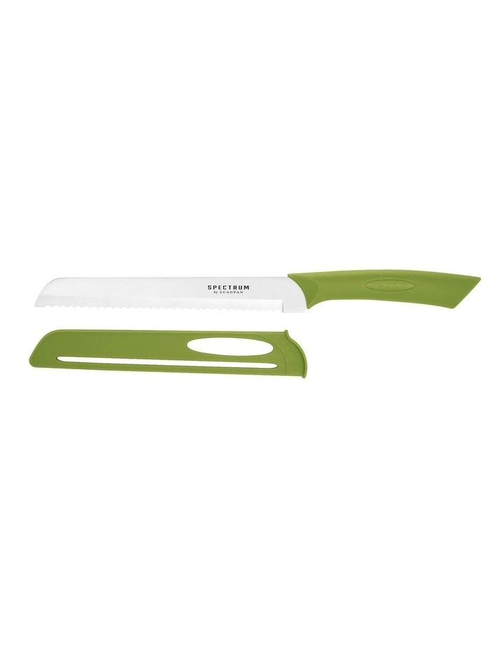 Bread Knife 20cm Spinach Green image 1