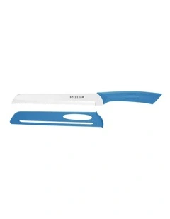 Bread Knife 20cm Silverlake Blue