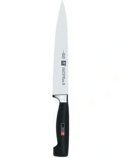 Four Star Slicing Knife 20cm in Silver