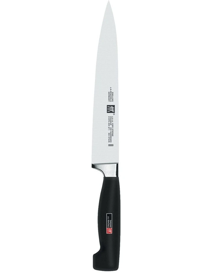 Four Star Slicing Knife 20cm in Silver image 1