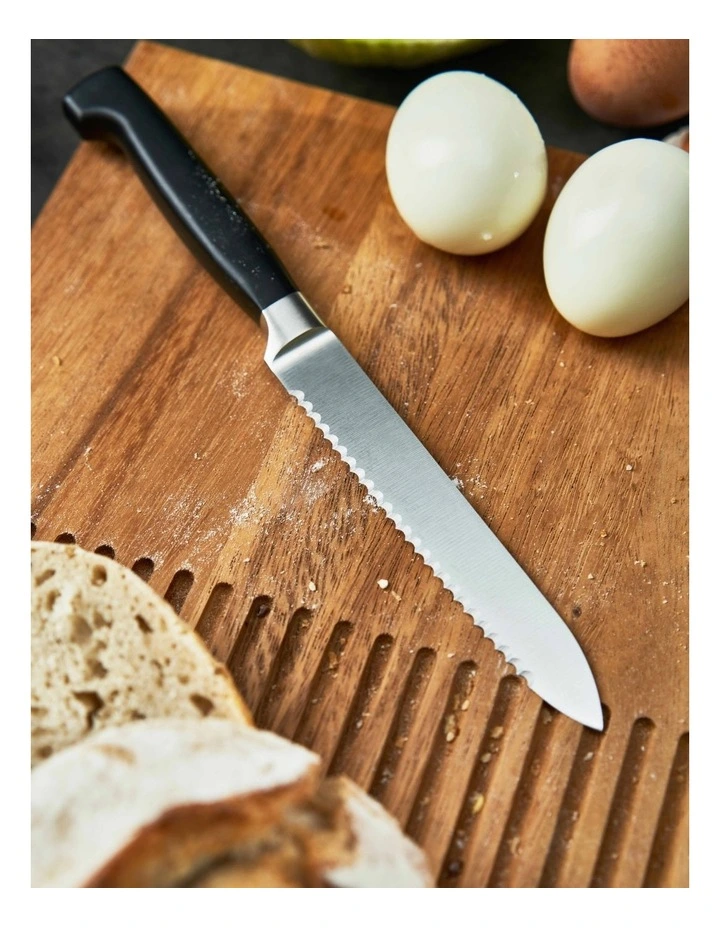 Four Star Slicing Knife 20cm in Silver image 2