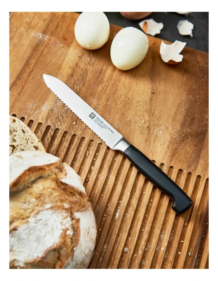 Four Star Slicing Knife 20cm in Silver image 3