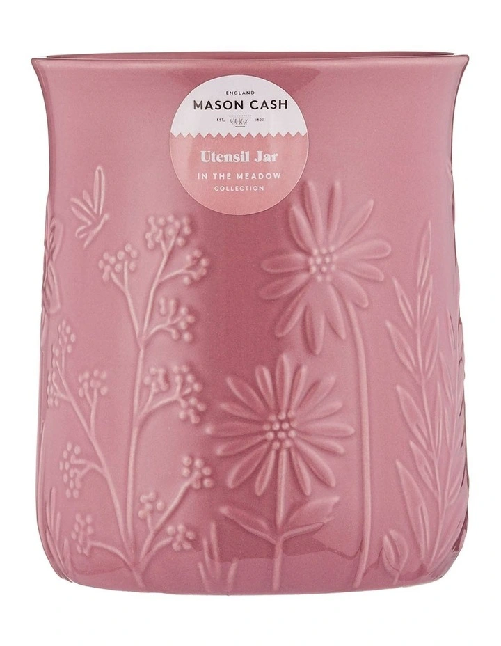 Utensil Pot 15 x 12.5cm/1.3L in Pink image 2