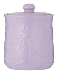 In The Meadow Lilac Storage Jar 15 x 11.5cm/800ml in Lilac
