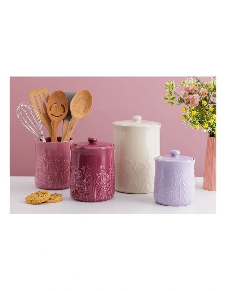 The Meadow Storage Jar 18 x 13cm/1.85L in Purple image 6