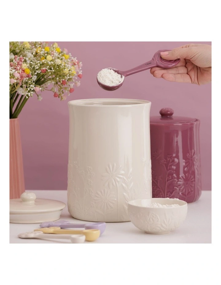 The Meadow Storage Jar 23 x 15cm/2.5L in Cream image 2