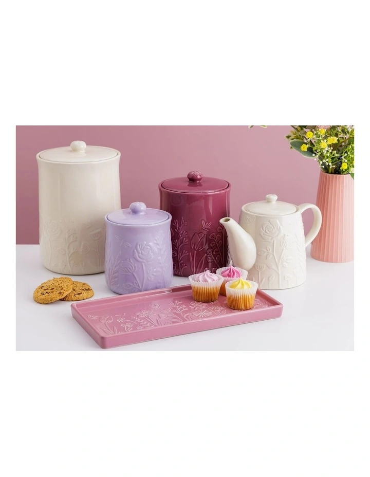 The Meadow Storage Jar 23 x 15cm/2.5L in Cream image 5