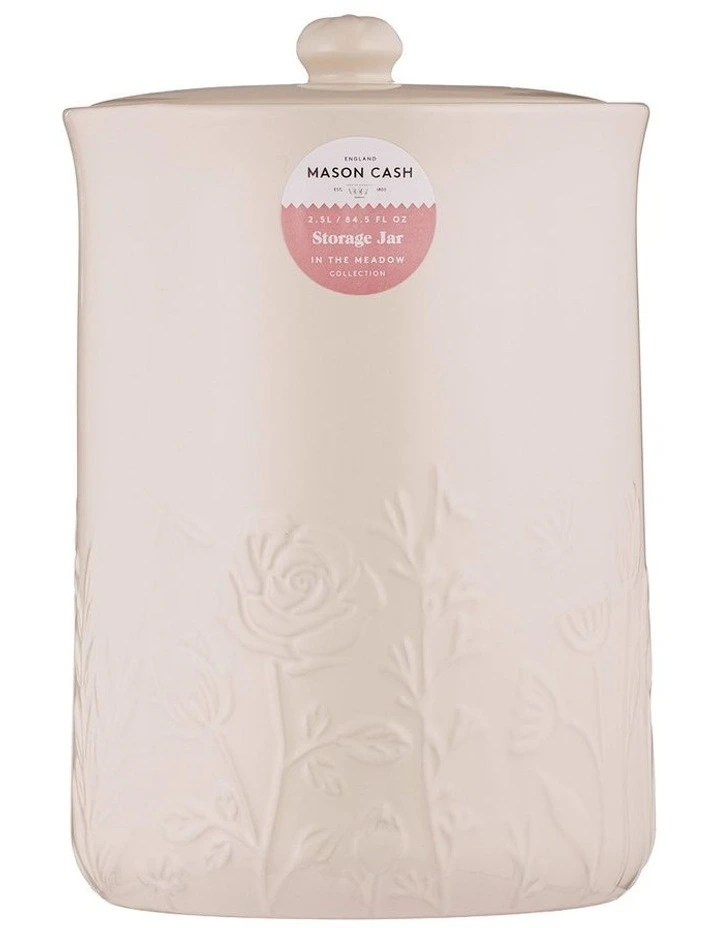 The Meadow Storage Jar 23 x 15cm/2.5L in Cream image 7