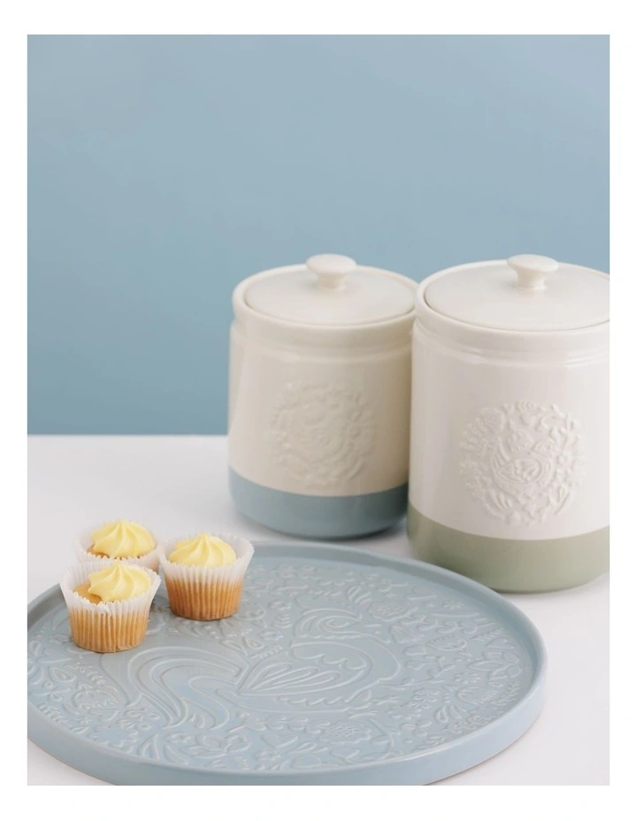 Home To Roost Storage Jar 1L in Cream image 4