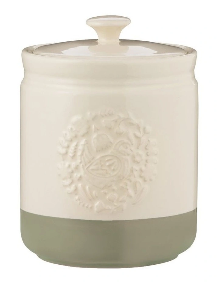 Home To Roost Large Storage Jar 1.5L in Cream image 1