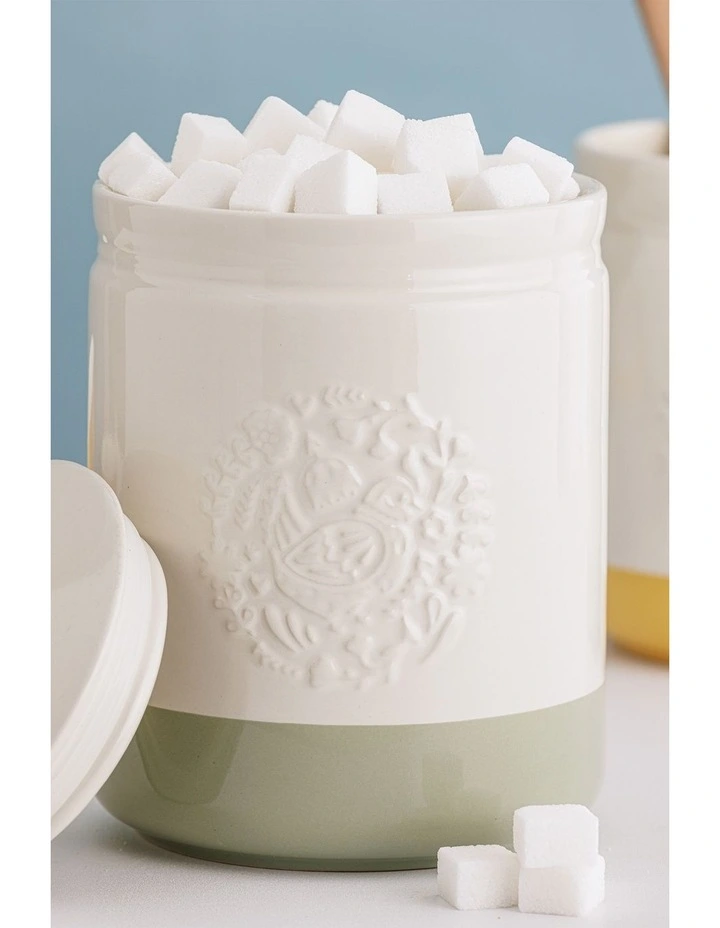 Home To Roost Large Storage Jar 1.5L in Cream image 5