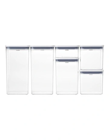 Pop 2.0 Container Set of 20 in Clear/White