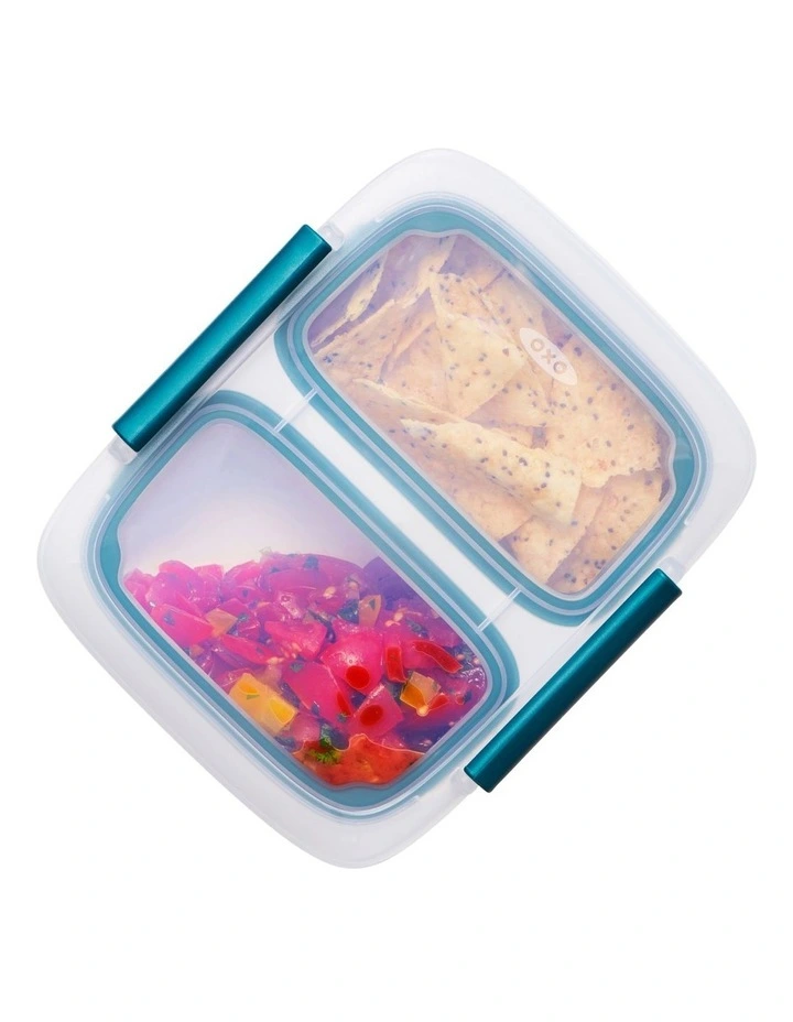 Prep & Go 20-Piece Container Set in White/Blue image 4