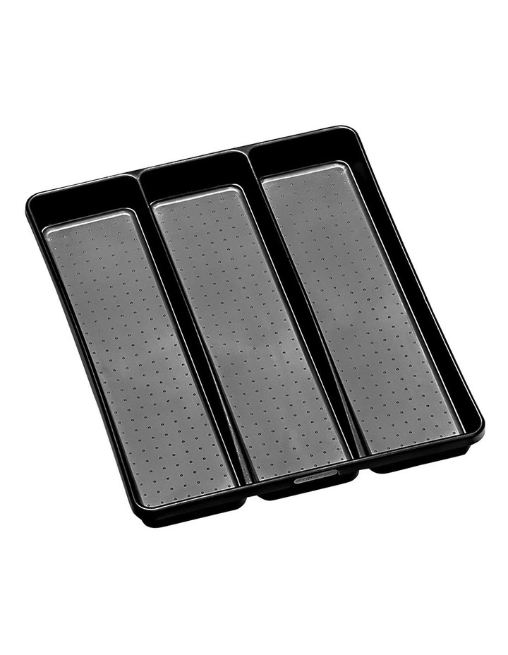 Large Utensil Tray in Carbon Black image 1