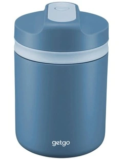 GetGo Double Wall Insulated Food Container 1l with Gift Boxed in Blue