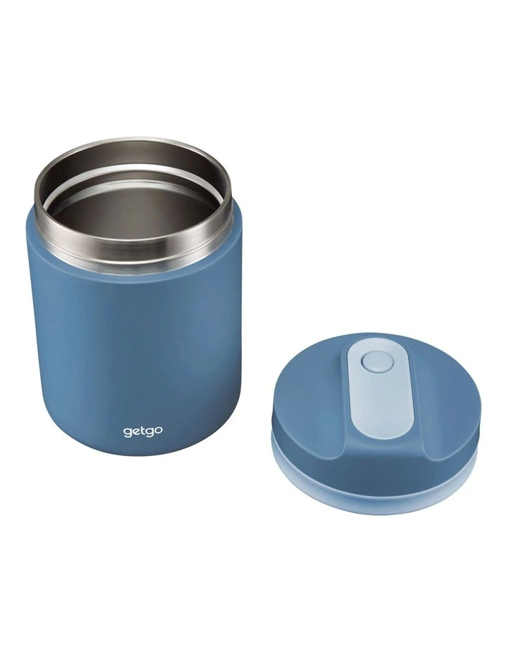 GetGo Double Wall Insulated Food Container 1l with Gift Boxed in Blue image 2