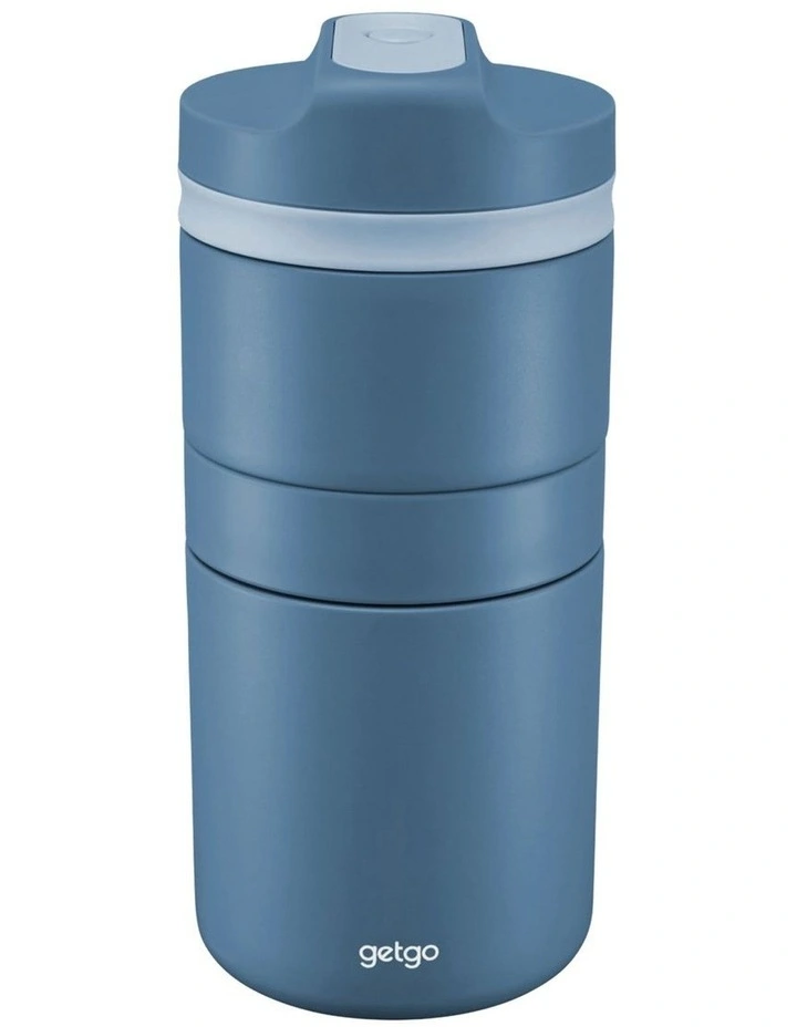 GetGo Double Wall Insulated Food Container 1l with Gift Boxed in Blue image 4