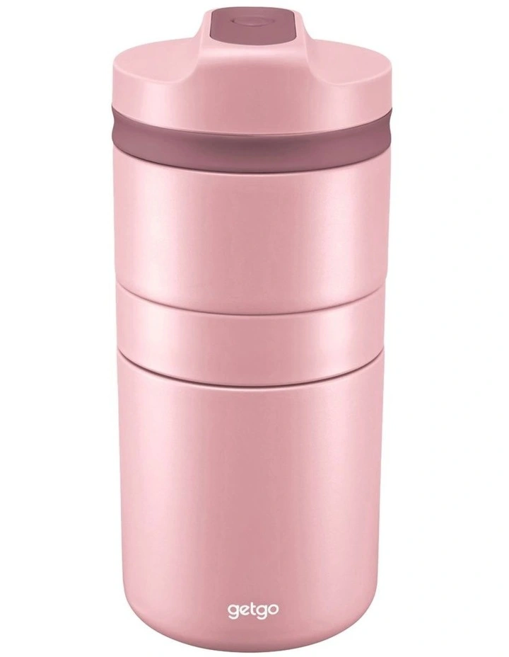 GetGo Double Wall Insulated Food Container 1L with Gift Boxed in Pink image 4