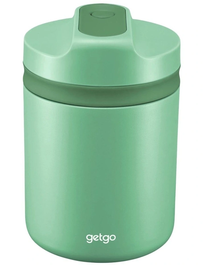GetGo Double Wall Insulated Food Container 1L with Gift Boxed in Sage image 1