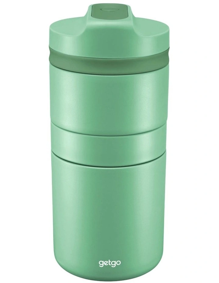 GetGo Double Wall Insulated Food Container 1L with Gift Boxed in Sage image 4
