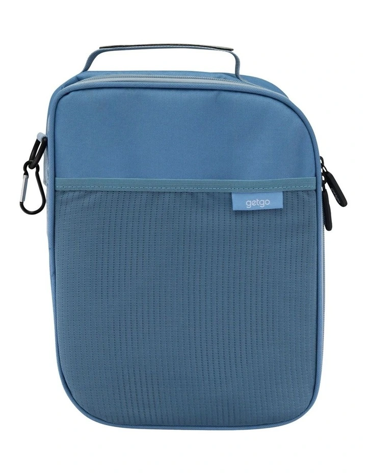 GetGo Insulated Lunch Bag With Pocket in Blue image 1