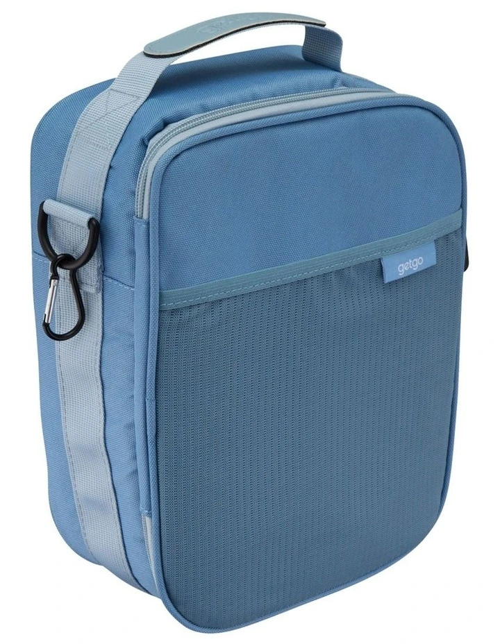 GetGo Insulated Lunch Bag With Pocket in Blue image 2