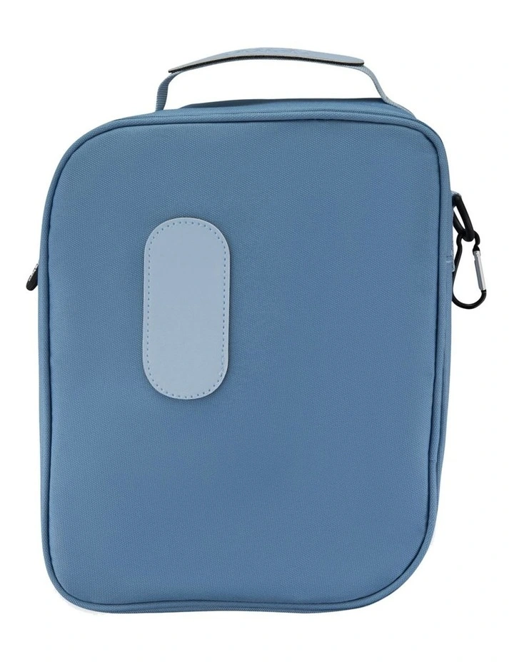 GetGo Insulated Lunch Bag With Pocket in Blue image 3