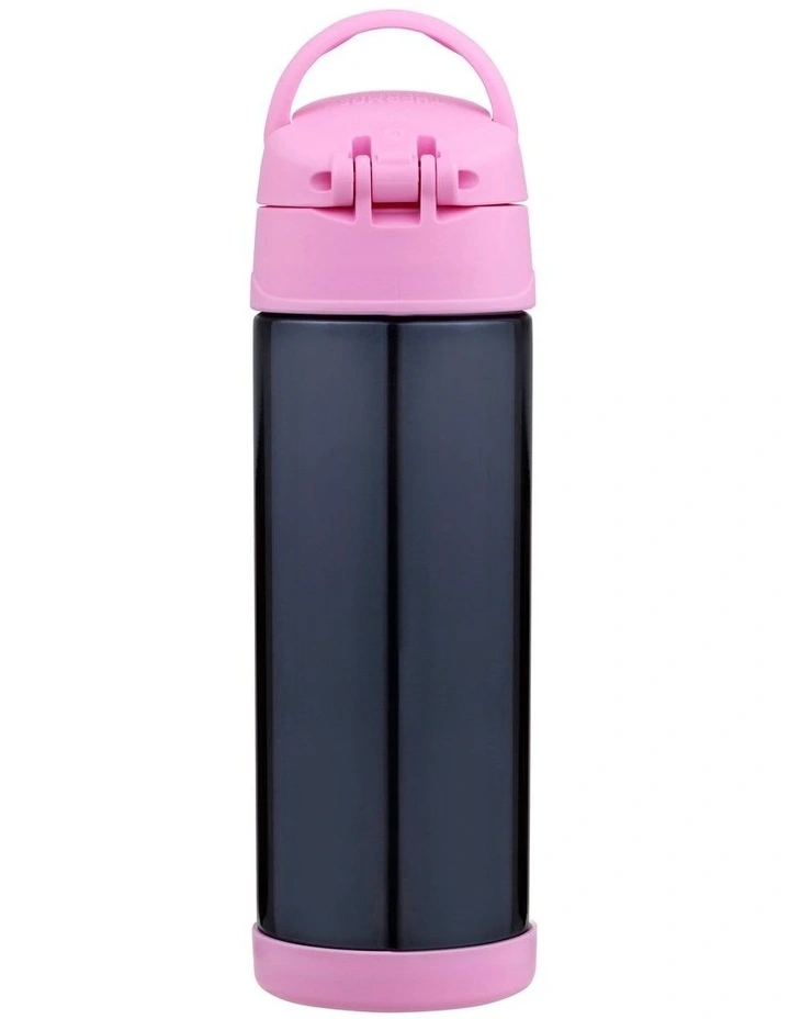 FUNtainer 470ml Vacuum Insulated Drink Bottle - Denim Blue & Light Pink image 6