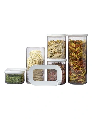 Modula Container Set 5 Piece in White