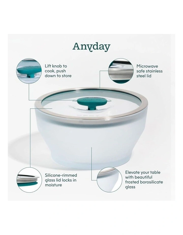 The Square Dish Set on Blueberry image 6